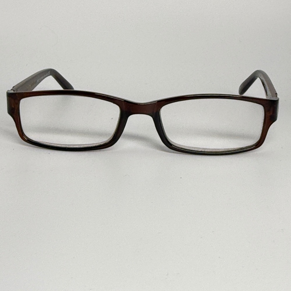 Magnivision NS1014 Derick BRN Brown Rectangle Reading Glasses 53-17-136 21956‎
